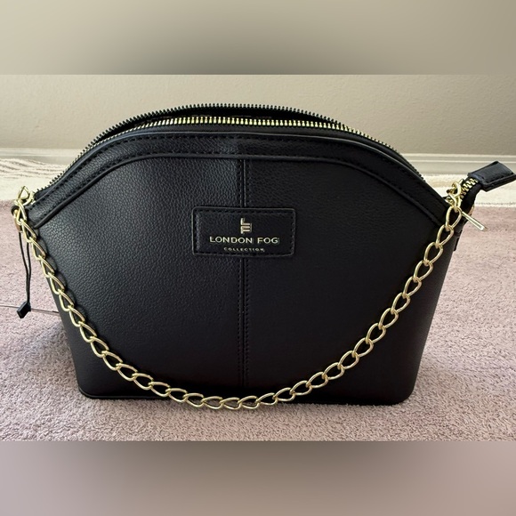 London Fog - Marilyn Dome Crossbody - Black - Picture 3 of 9